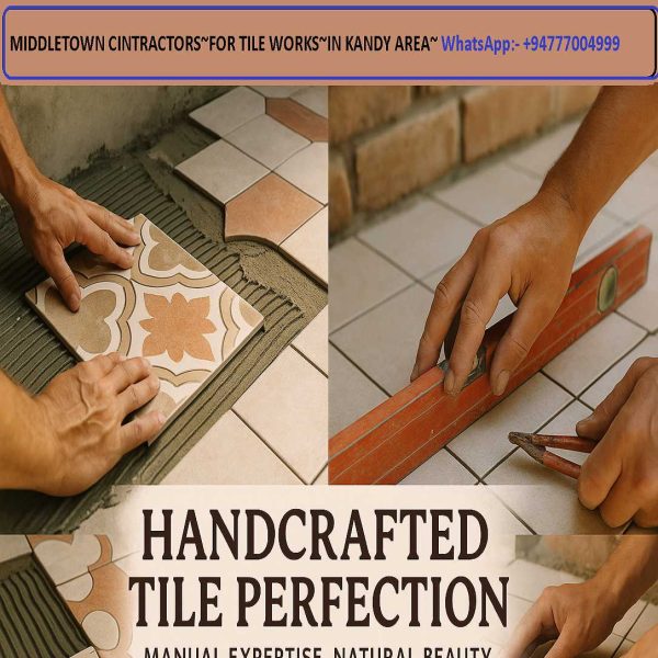Handcrafted Tile Work – Floors & Walls – Homes & Offices