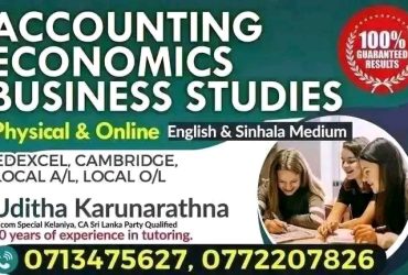 Accounting edexcel cambridge Local AL and OL commerce