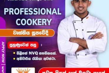 PROFESSIONAL COOKERY COURSE & PASTRY AND BAKERY COURSE